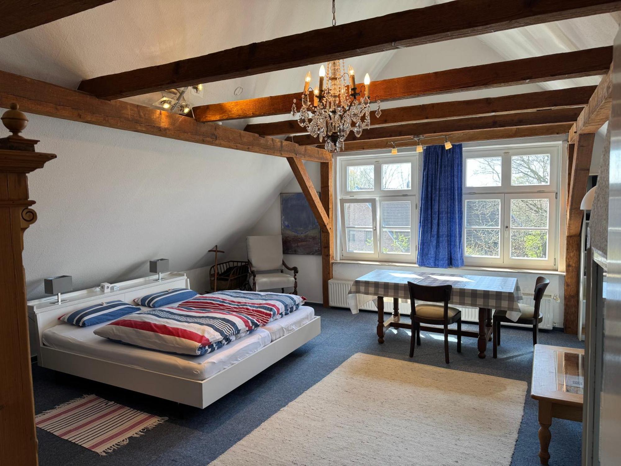 Stilvolles Apartment Im Gruenen Muensterland Rosendahl Esterno foto